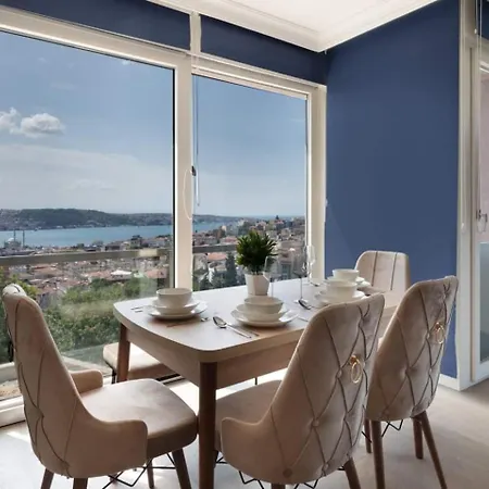 Appartement 2 Bedroom W Panoramic Bosphorus Views & Cleaning Istanboel