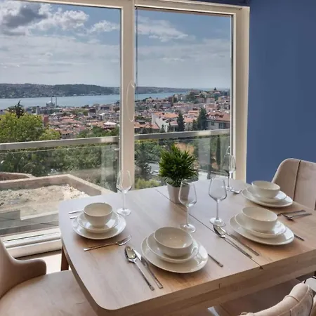 2 Bedroom W Panoramic Bosphorus Views & Cleaning İstanbul